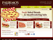 Tablet Screenshot of palermosubs.com